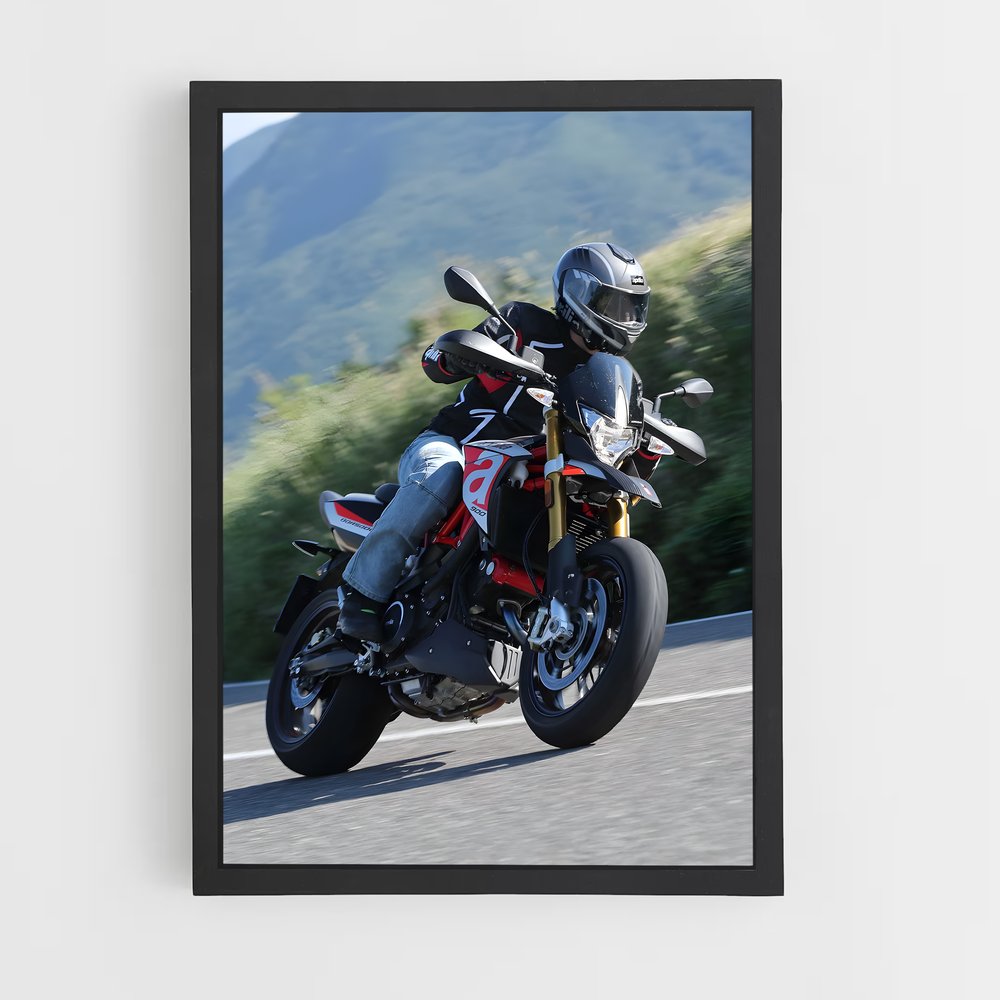 Poster Dorsoduro 900 Éclatant – affiche Aprilia (vue 2)